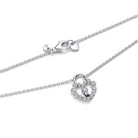 Collana Pandora Donna Love in Argento Zircone 394416C01-50 - 394416C01-50